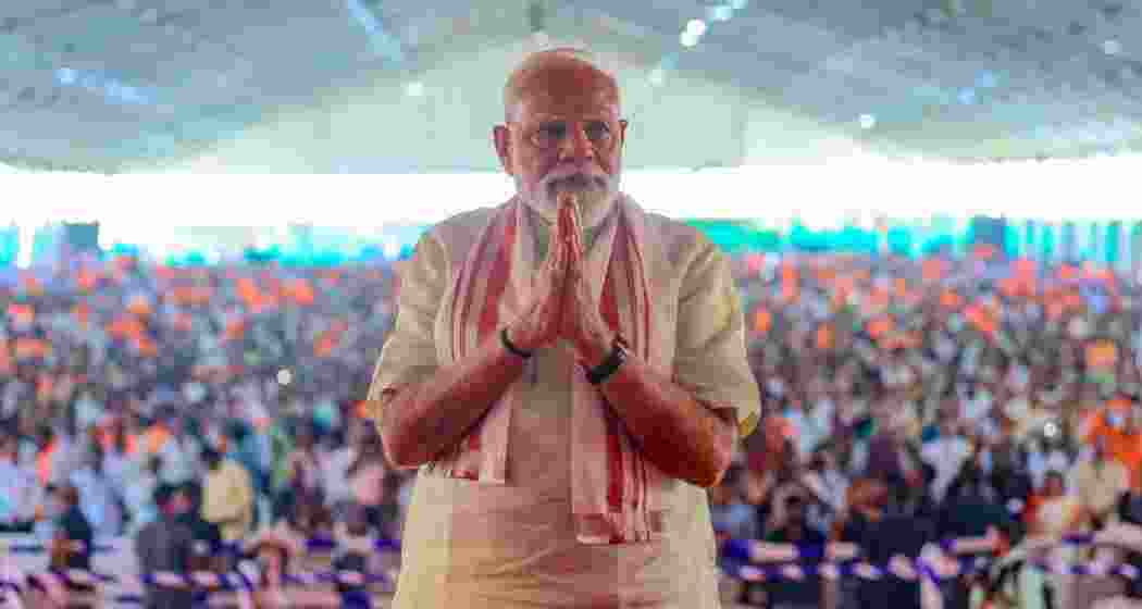 A file photo of PM Narendra Modi.