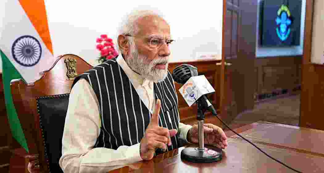 PM Narendra Modi during his Mann ki Baat address.