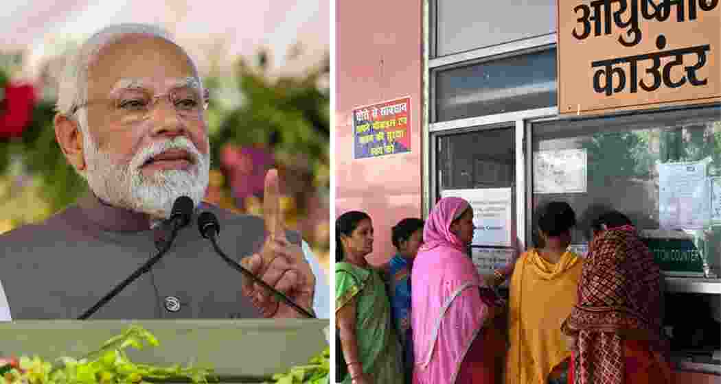 Prime Minister Narendra Modi on Tuesday lauded seven years of Ayushman Bharat.