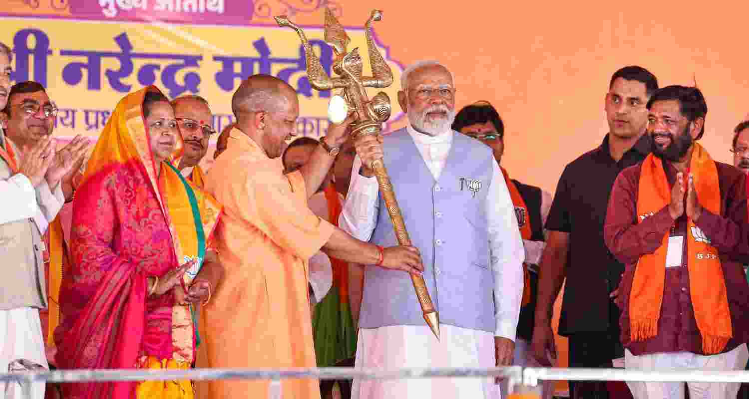 PM Modi in Uttar Pradesh.