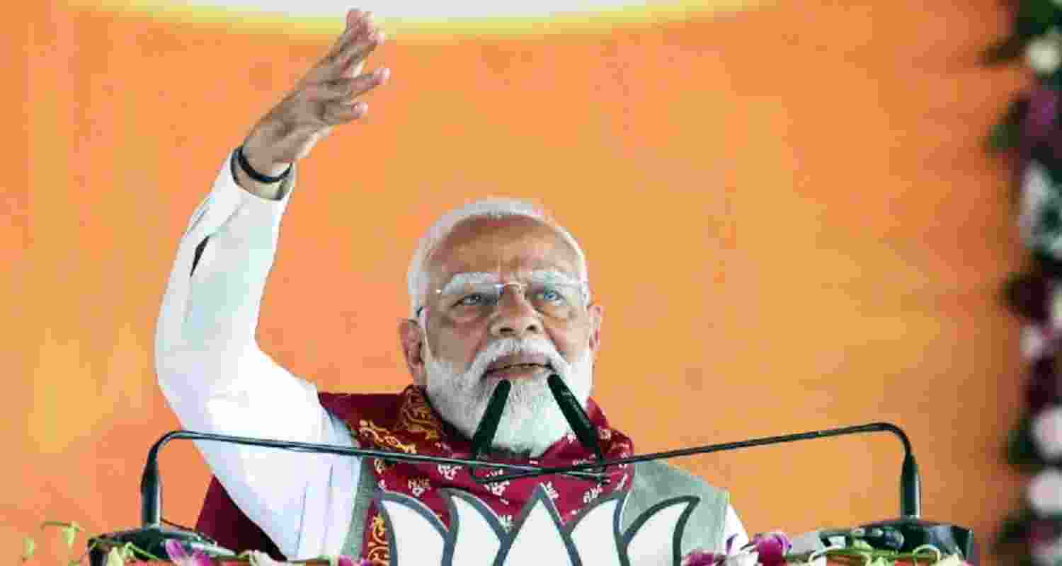 PM Modi bats for Viksit Keralam, slams Left, Congress