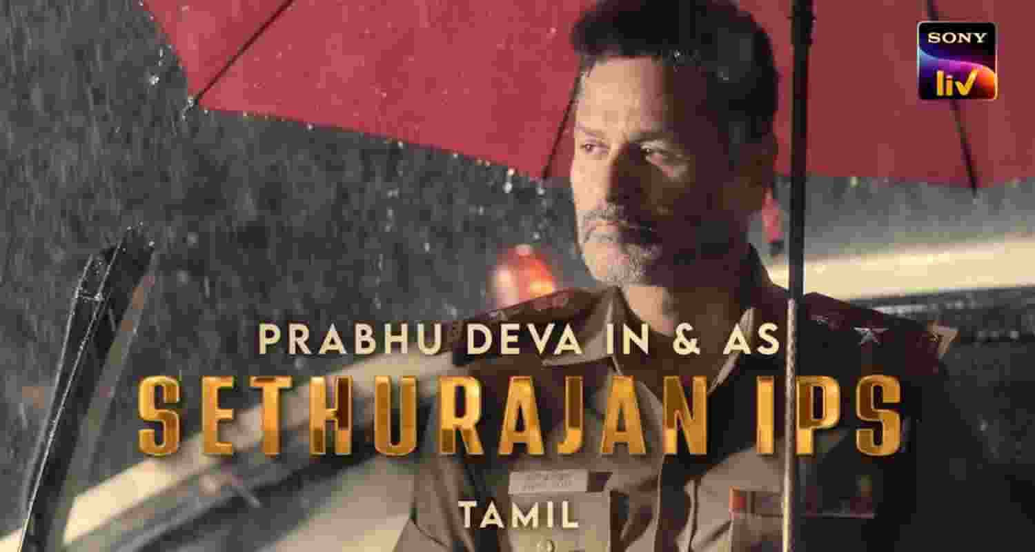 Prabhudeva to make his OTT debut with "Sethurajan IPS"