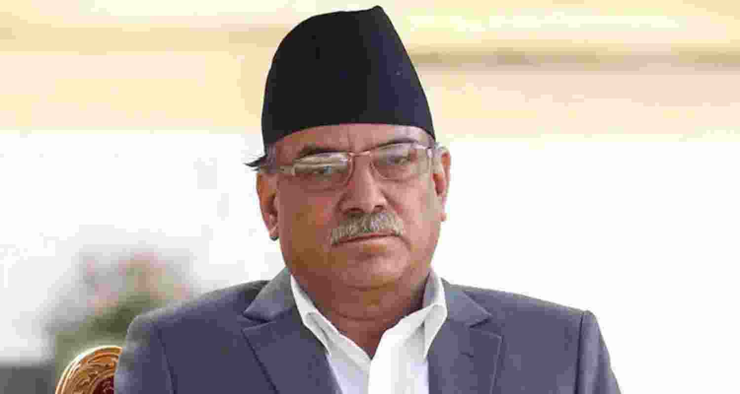 Nepal PM Pushpa Kamal Dahal 'Prachanda'.