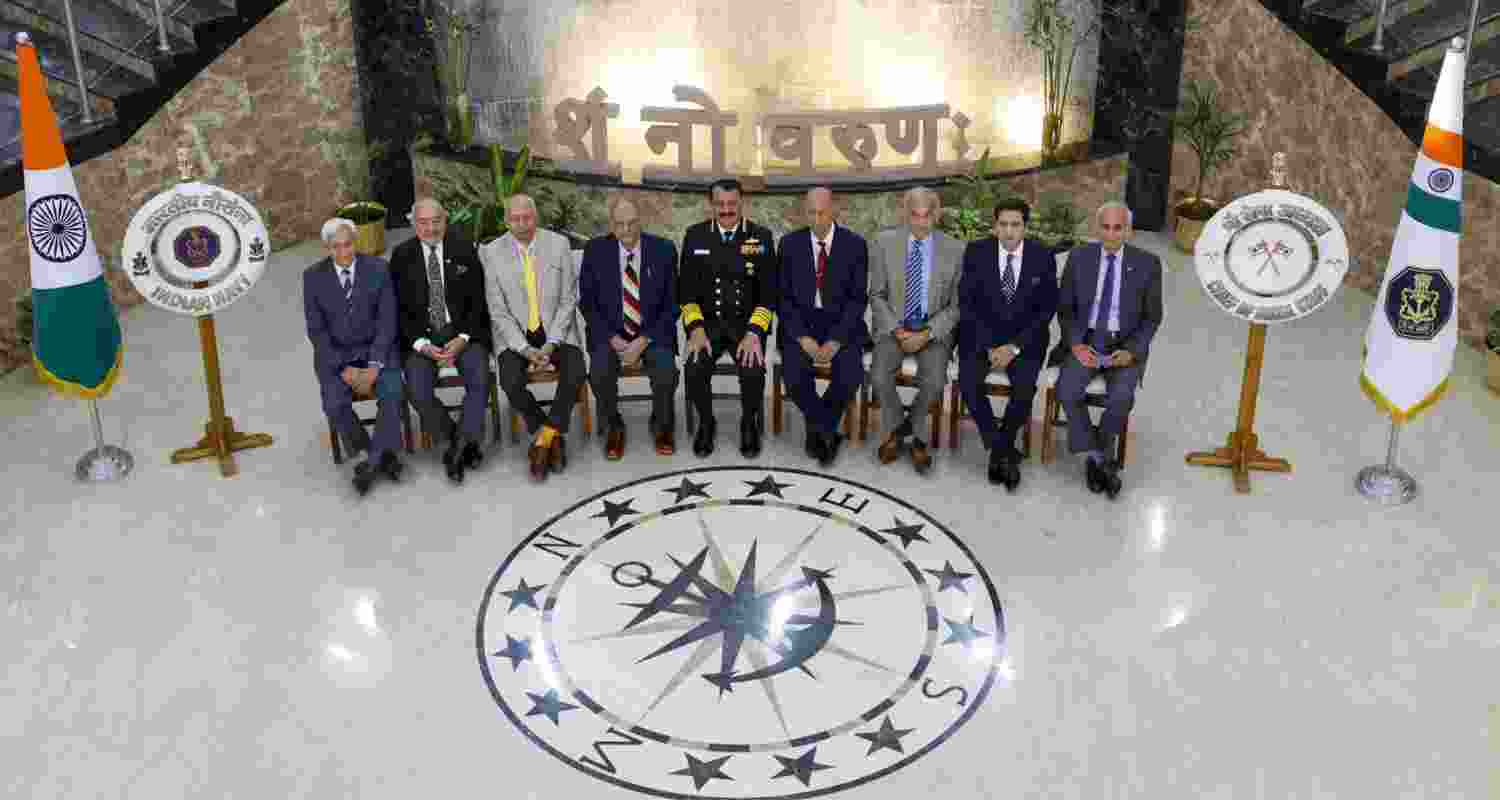 India’s Navy Chiefs Reunite to Shape Strategy.