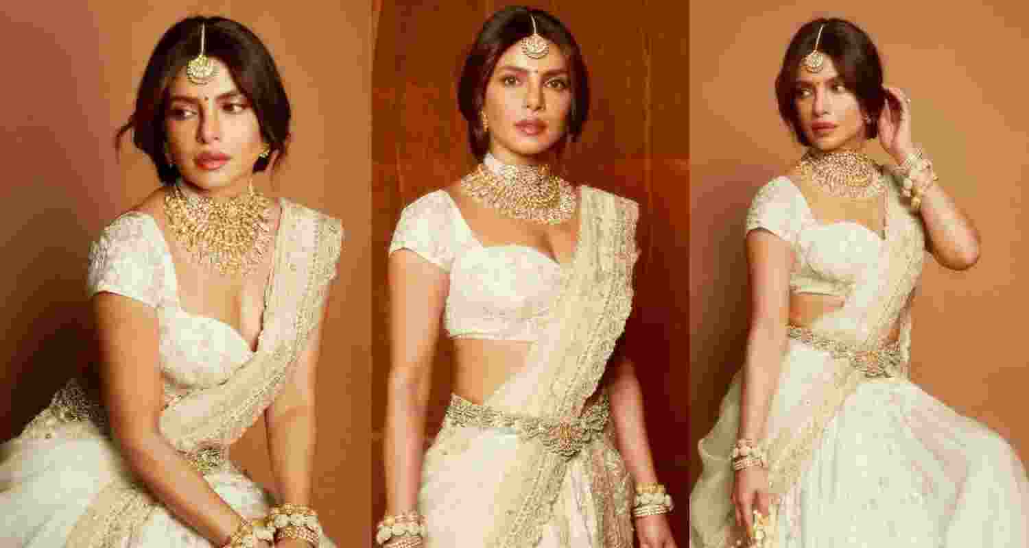 Nick Jonas gushes over Priyanka Chopra's 'Varanasi' look