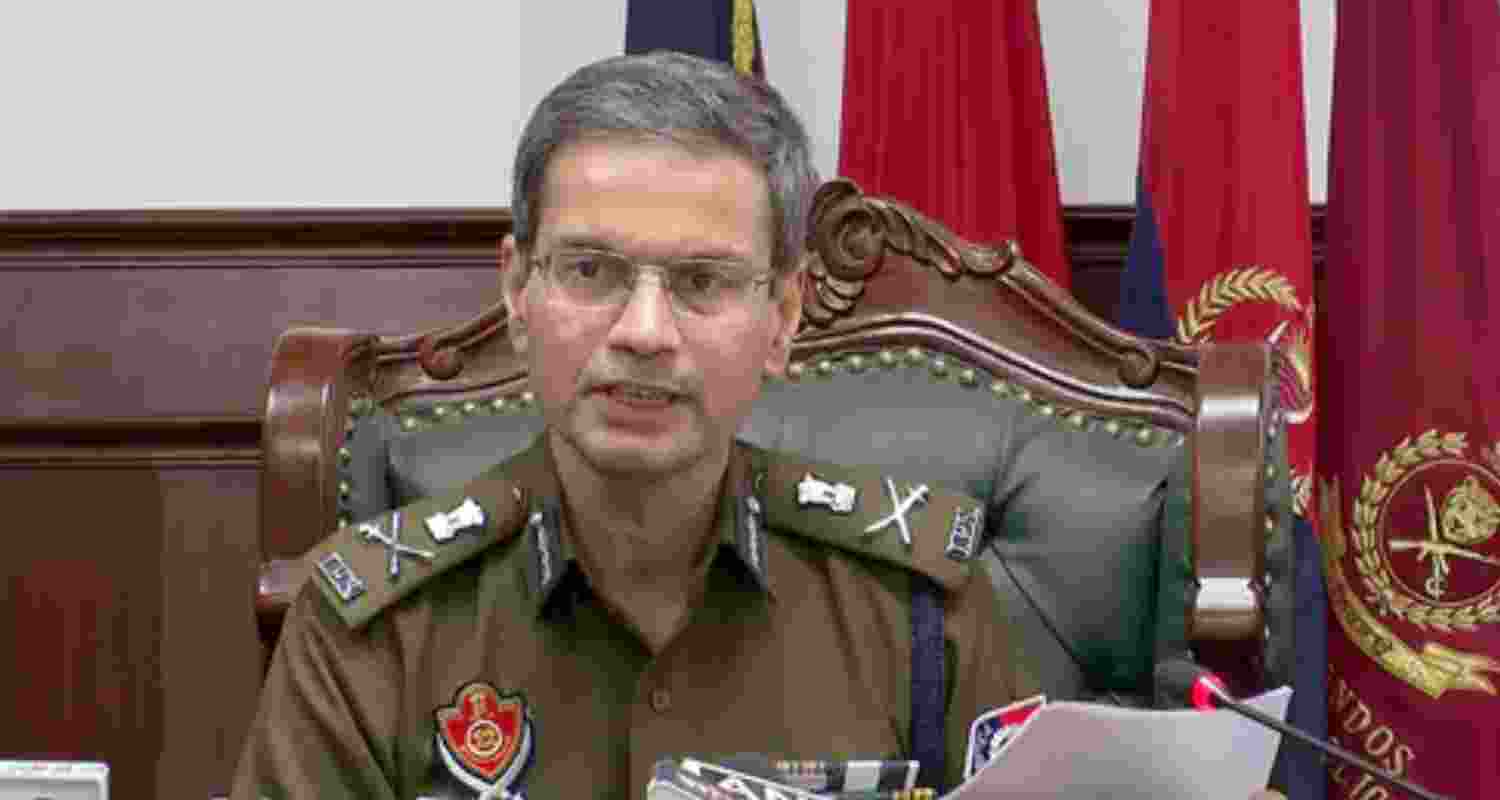 Punjab DGP Gaurav Yadav - file image.