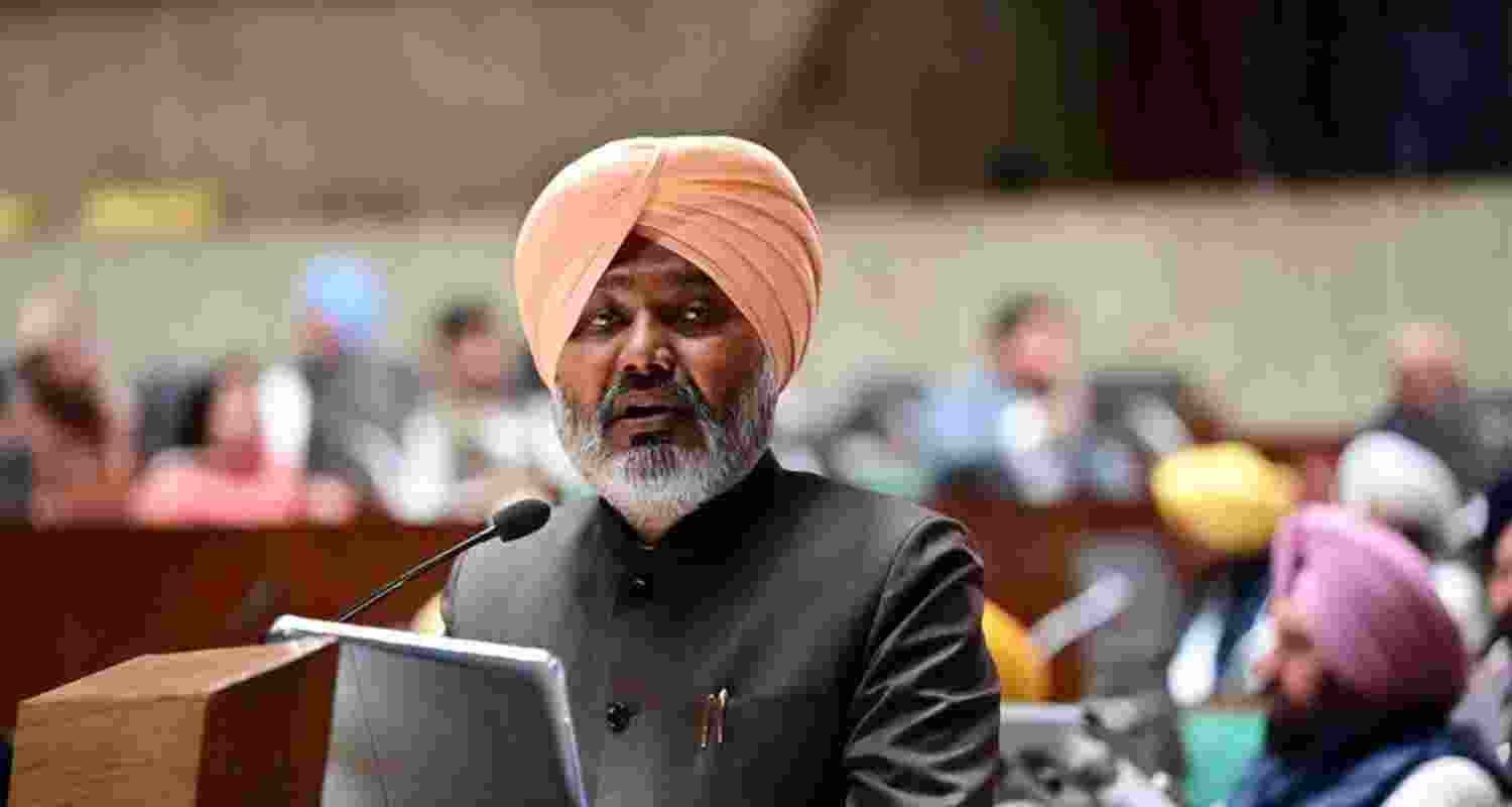 Punjab Finance Minister Harpal Singh Cheema..