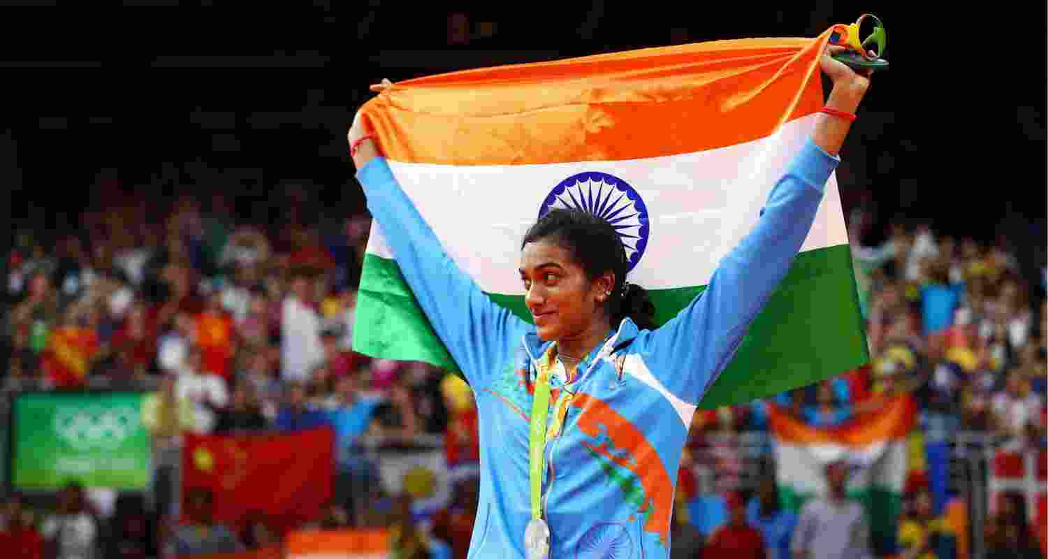 PV Sindhu had won a silver medal at the 2017 Rio Olympics, followed by a bronze at the 2020 Tokyo Olympics.