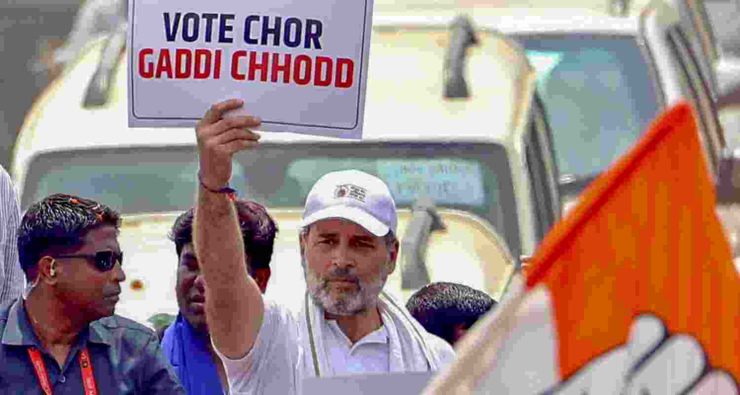 Modi obeyed Trump, ended conflict with Pak in 5 hrs: Rahul