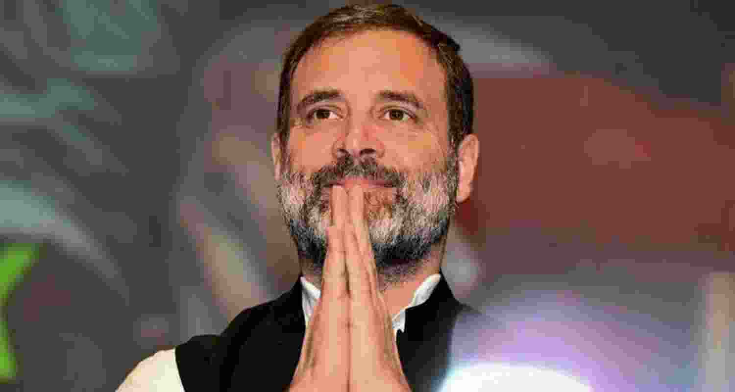 Congress MP and Leader of Opposition in the Lok Sabha, Rahul Gandhi.