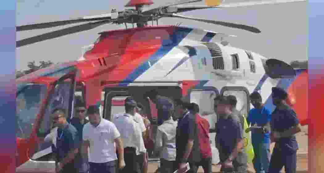 A video circulating on social media platforms captured the moment.