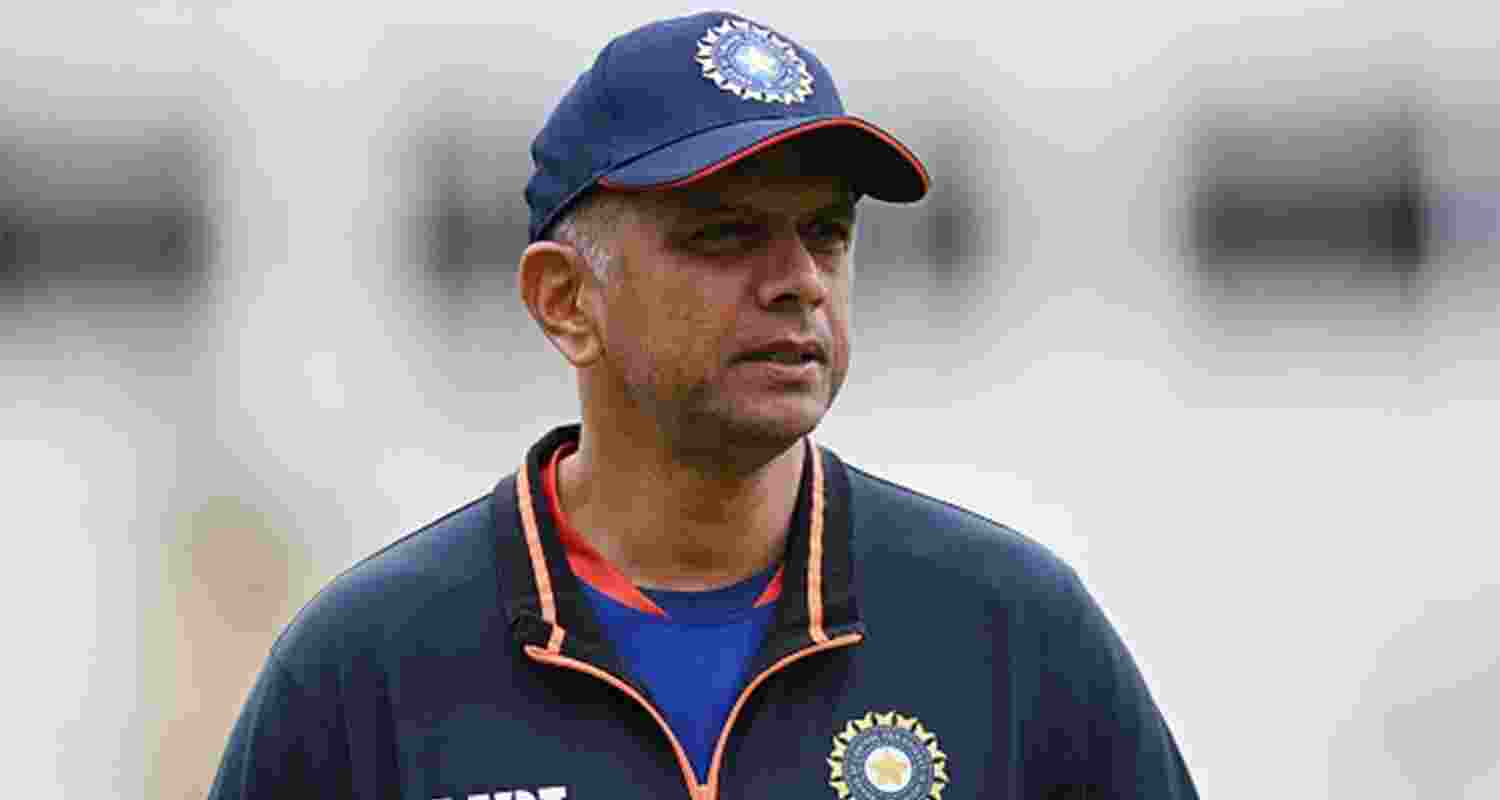 India former head coach Rahul Dravid. Image: X. 