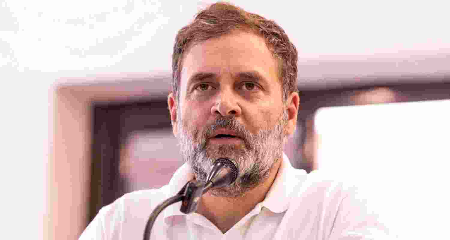 Leader of Opposition in the Lok Sabha Rahul Gandhi.