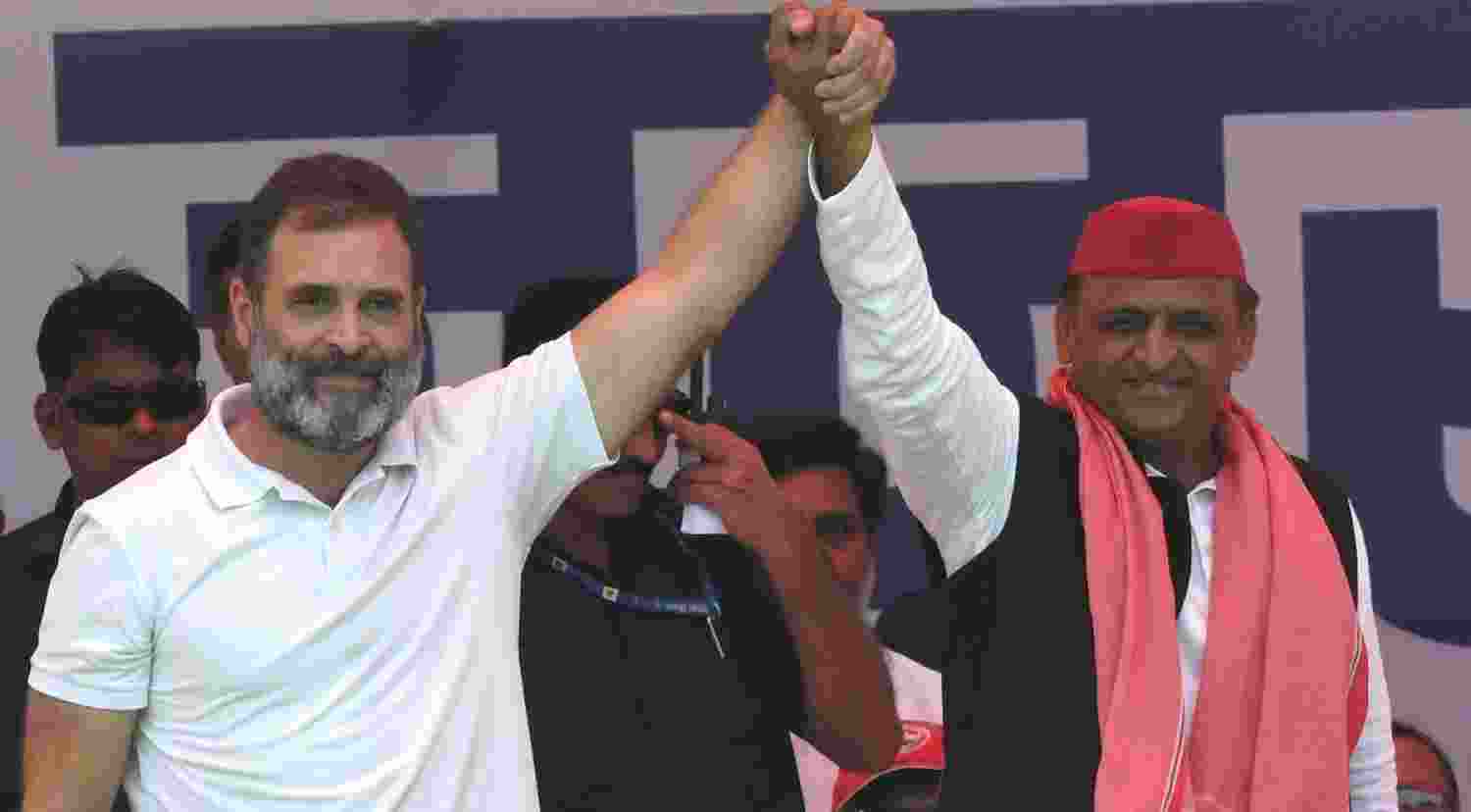 UP shocker: INDIA leading, BJP-led NDA trailing 