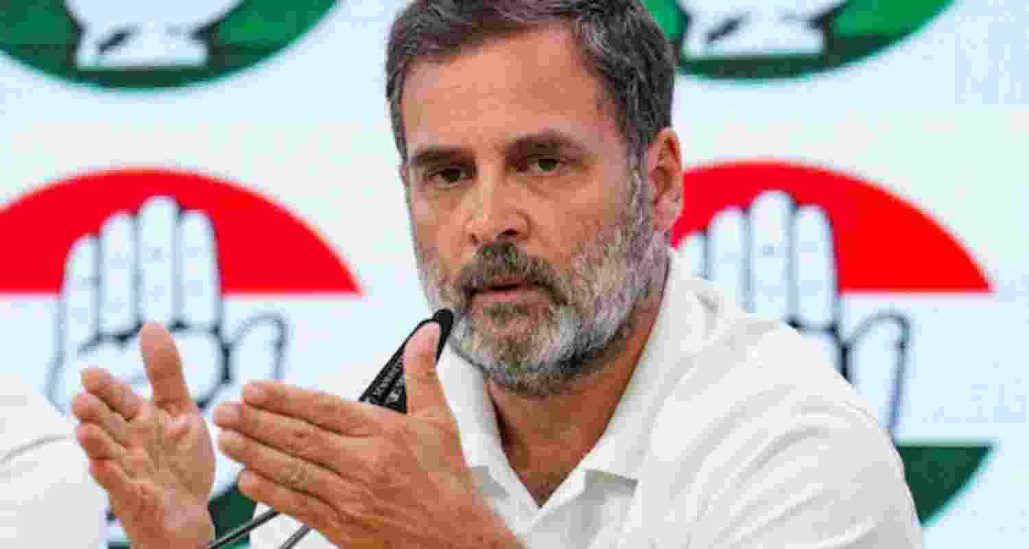 Leader of Opposition in the Lok Sabha Rahul Gandhi.