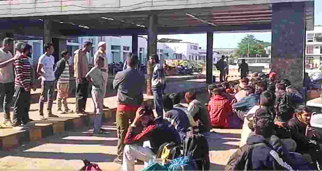 Travellers claiming to be from Jammu and Kashmir being questioned by locals at New Tinsukia station in Assam as they alerted authorities over suspected identities, prompting detailed verification checks