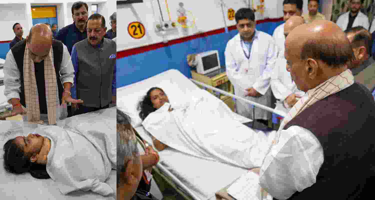 Rajnath meets flood victims in Jammu, says ‘PM is very concerned’