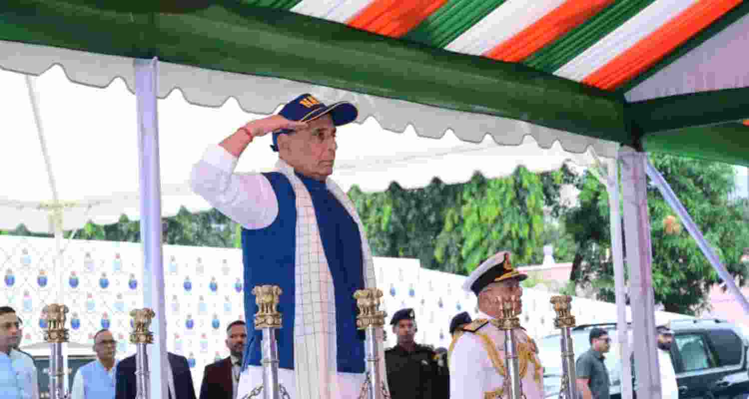 Defence Minister commissions two stealth frigates into Navy