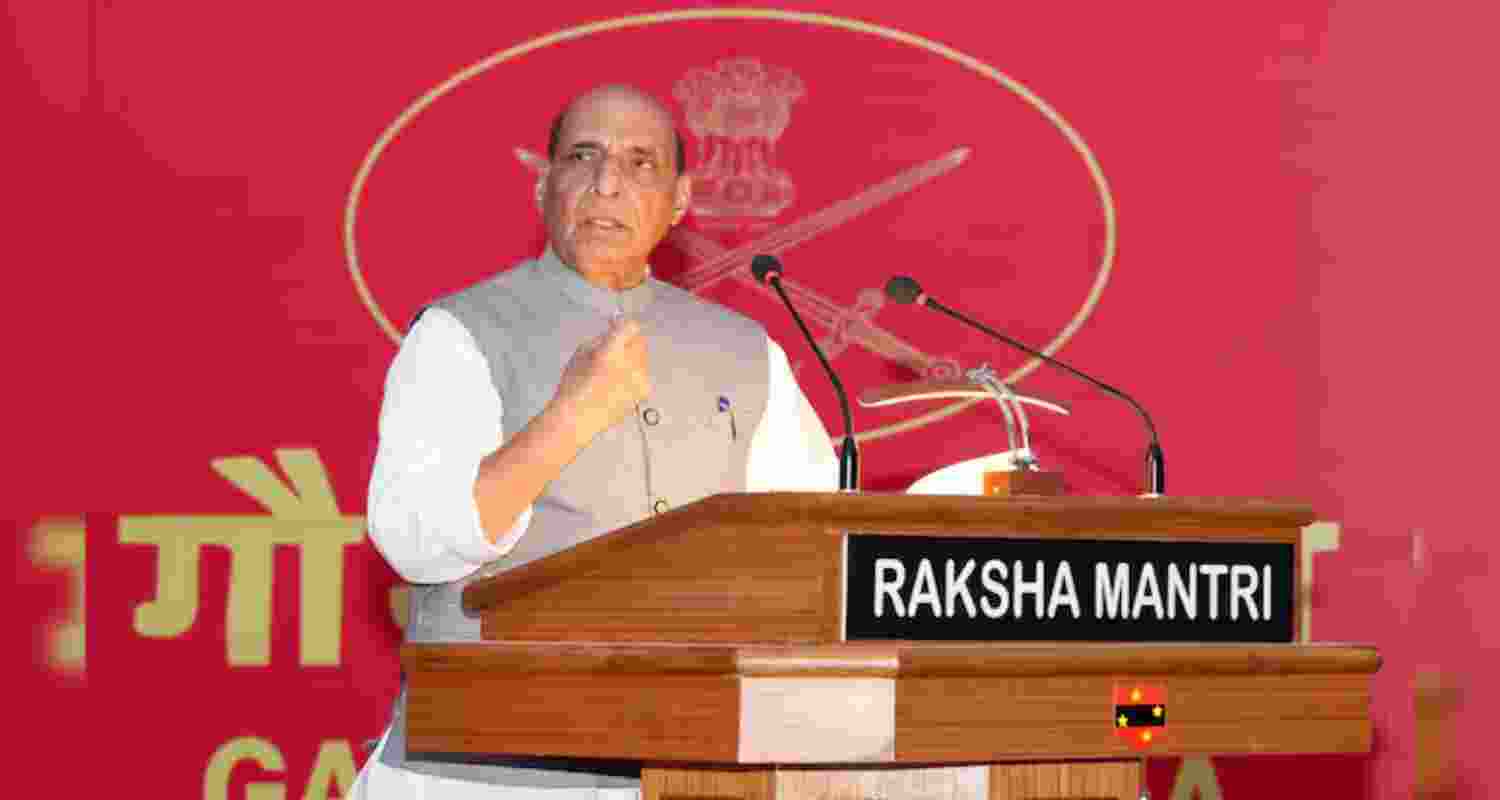 Defence Minister Rajnath Singh. (File photo)