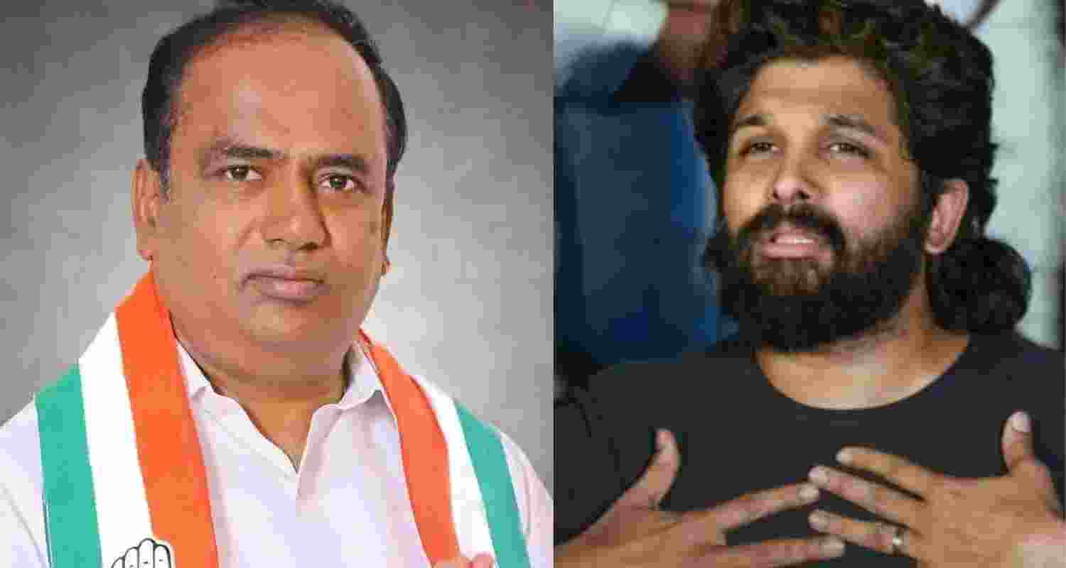 Congress MLA warns Allu Arjun over CM remarks
