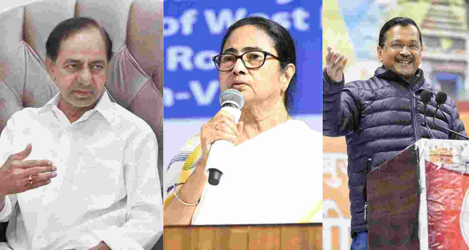 BRS President KT Rama Rao says Congress not strong enough to take over PM Modi.