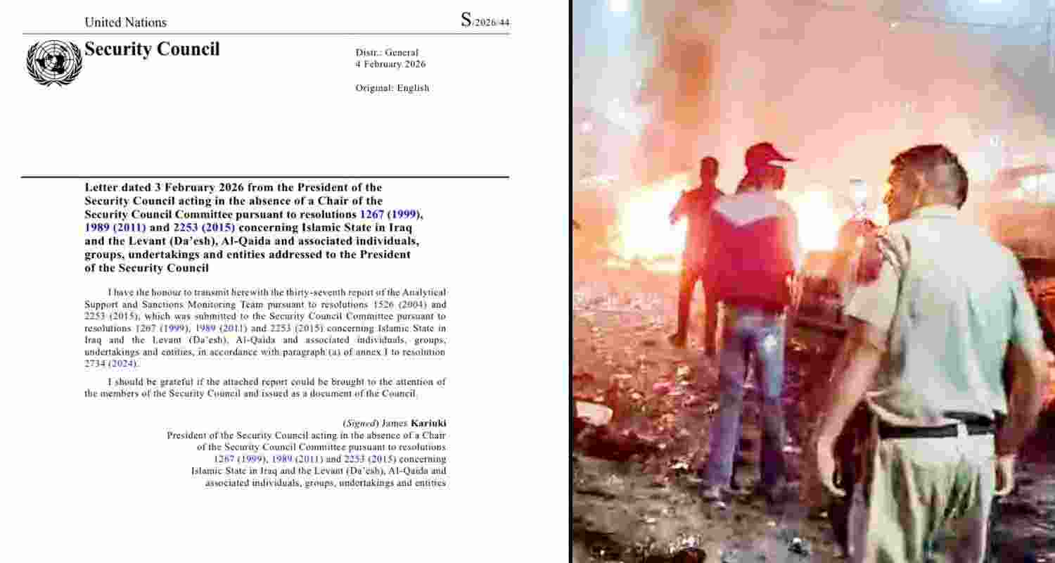 UN report links Jaish-e-Mohammad to Red Fort blast and other attacks, flags ongoing terror activity under Security Council sanctions review.