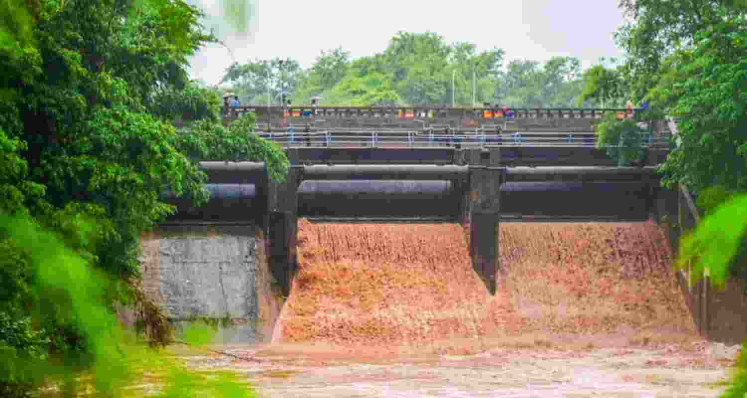  This is the ninth time the floodgates have been opened this monsoon, more than any year in recent history. Earlier, the gates were lifted on September 1, August 30, 29, 19, 17, 15, 8 and 6. 
