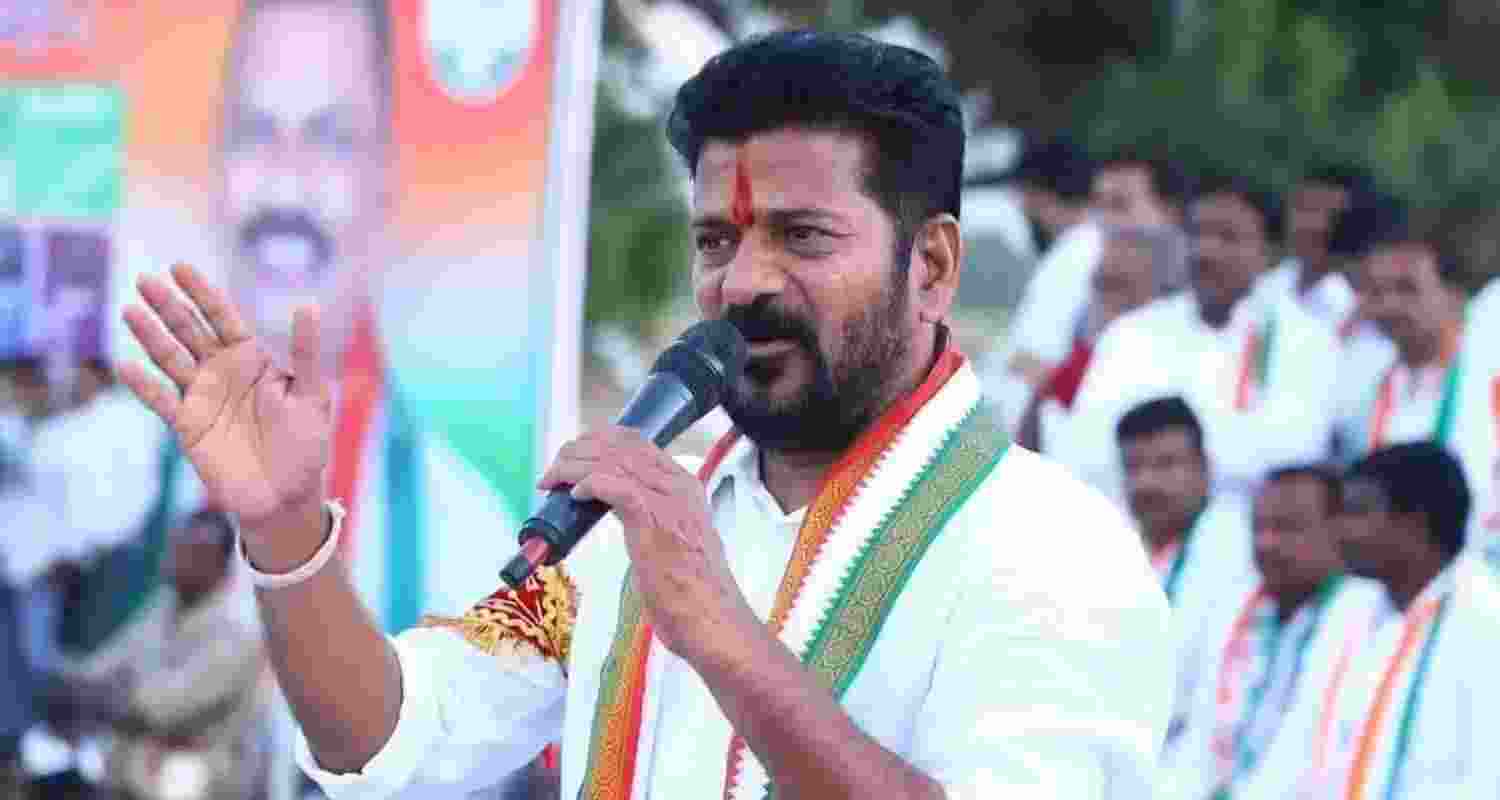 A file photo of Telangana Chief Minister Revanth Reddy.