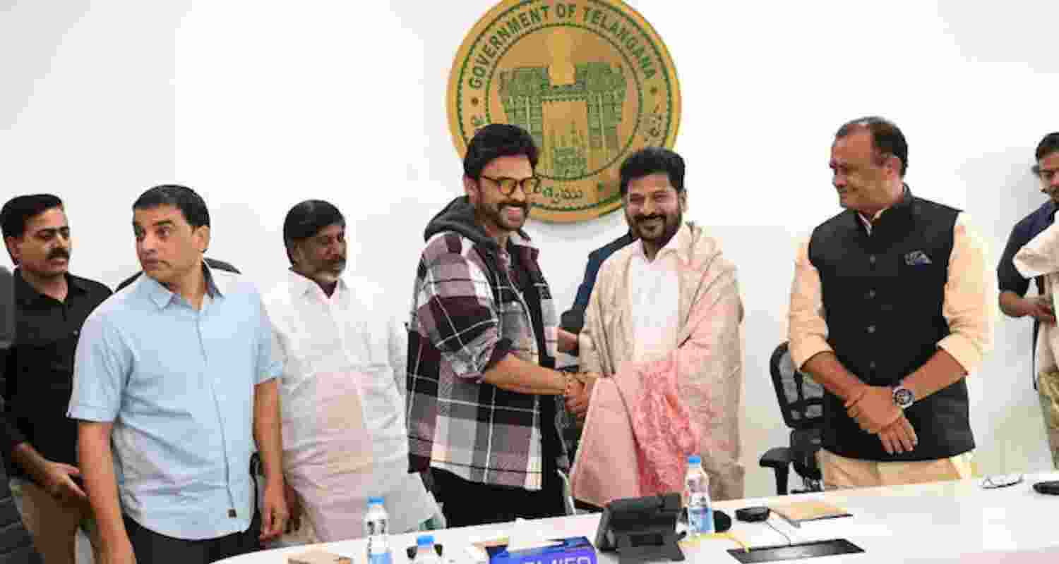 Telangana CM Revanth Reddy met with representatives from the Telugu industry.