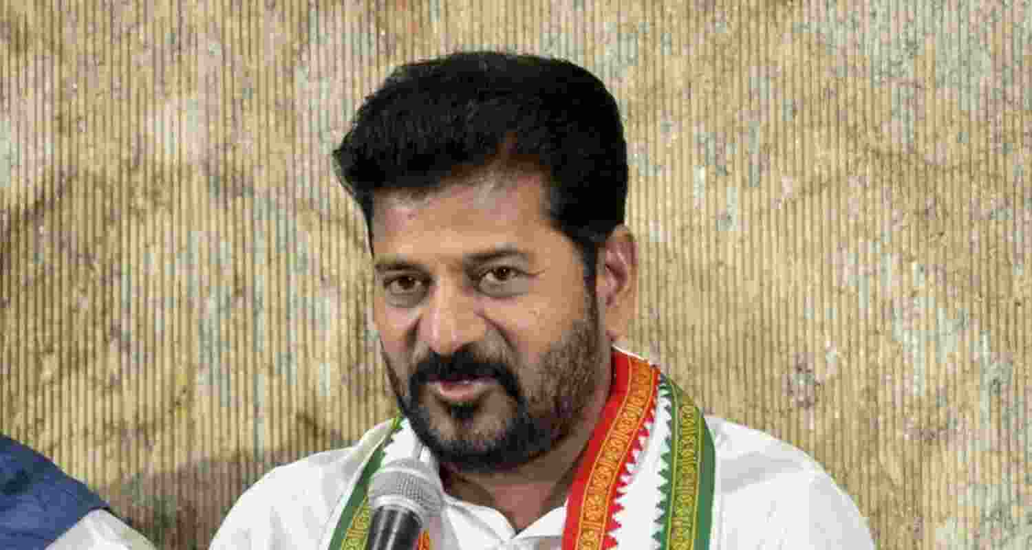 Telangana Chief Minister A Revanth Reddy - file image.