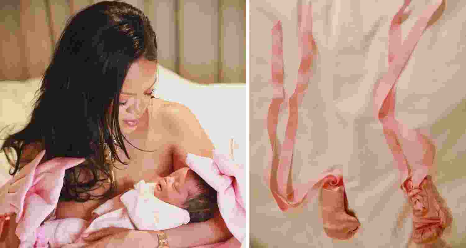 The caption revealed the baby girl’s name. “Rocki Irish Mayers Sept 13 2025,” it read. 