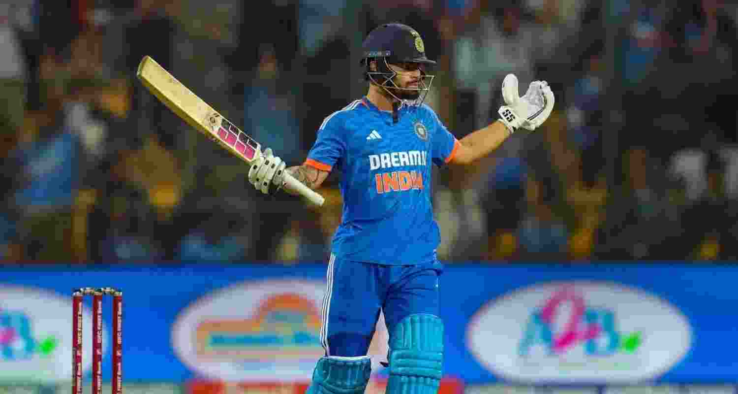 Indian batsman Rinku Singh.