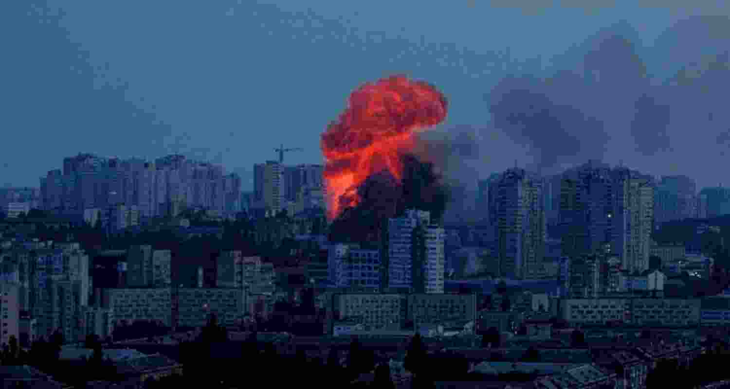 Ukraine has launched dozens of drones across multiple locations inside on Sunday night and early Monday morning. 