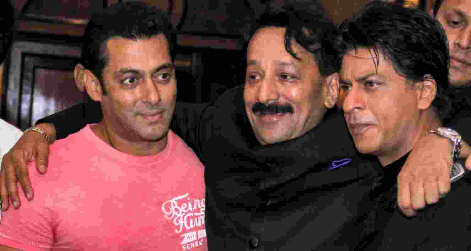 When Baba Siddique reunited the Khans in 2013 iconic hug