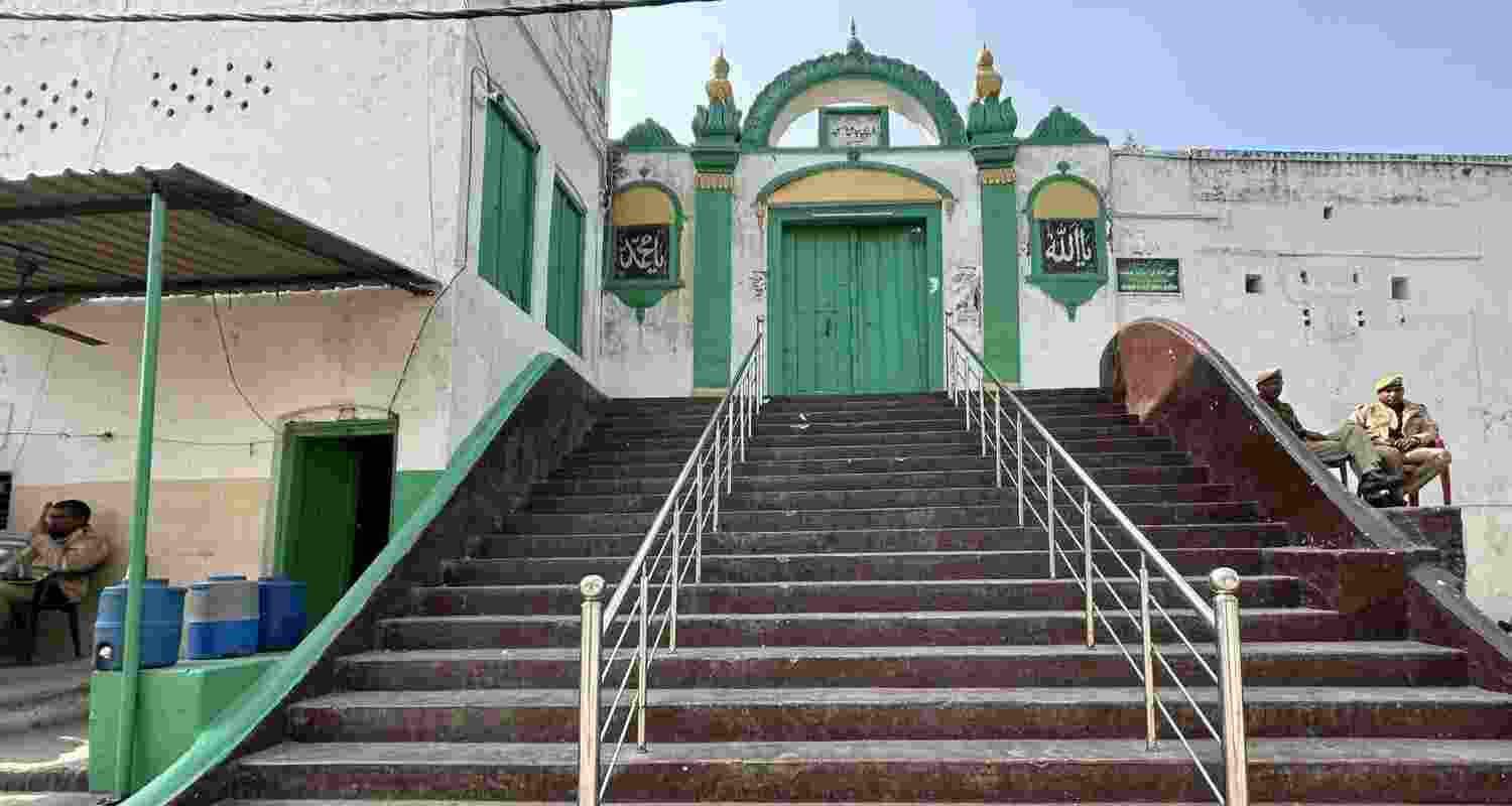 The Sambhal mosque. Image via X.