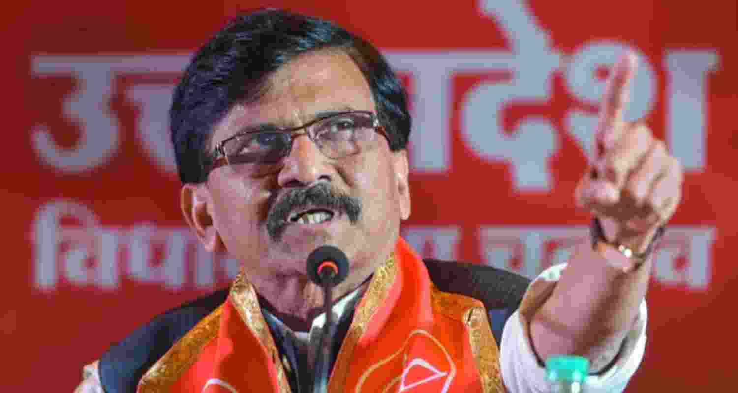 Shiv Sena (UBT) MP Sanjay Raut - file image.