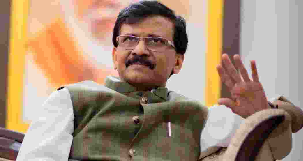 A file photo of Shiv Sena (UBT) MP Sanjay Raut. 