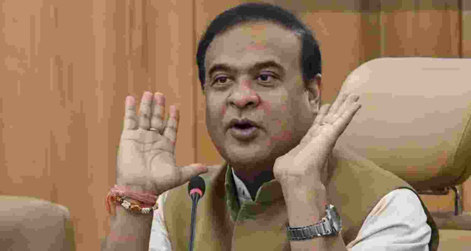 Assam CM Himanta Biswa Sarma. 