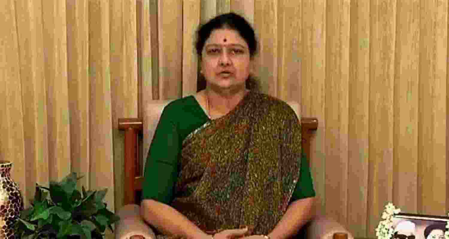 VK Sasikala, who was expelled from the AIADMK, has announced her new party, naming it the All India Puratchi Thalaivar Makkal Munnetra Kazhagam.
