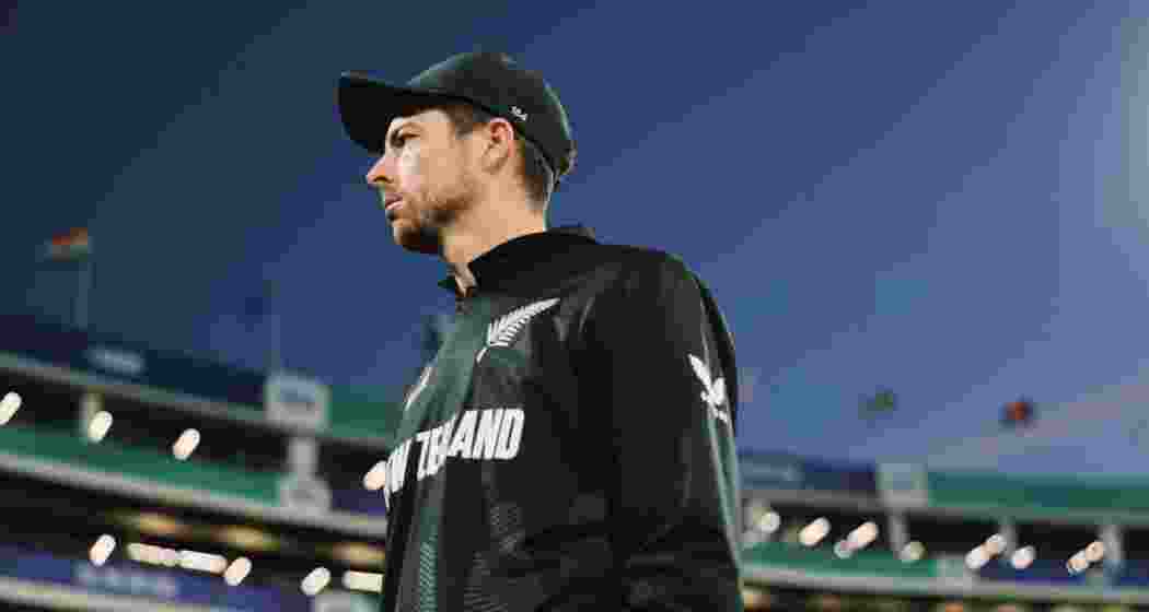 New Zealand captain Mitchell Santner.