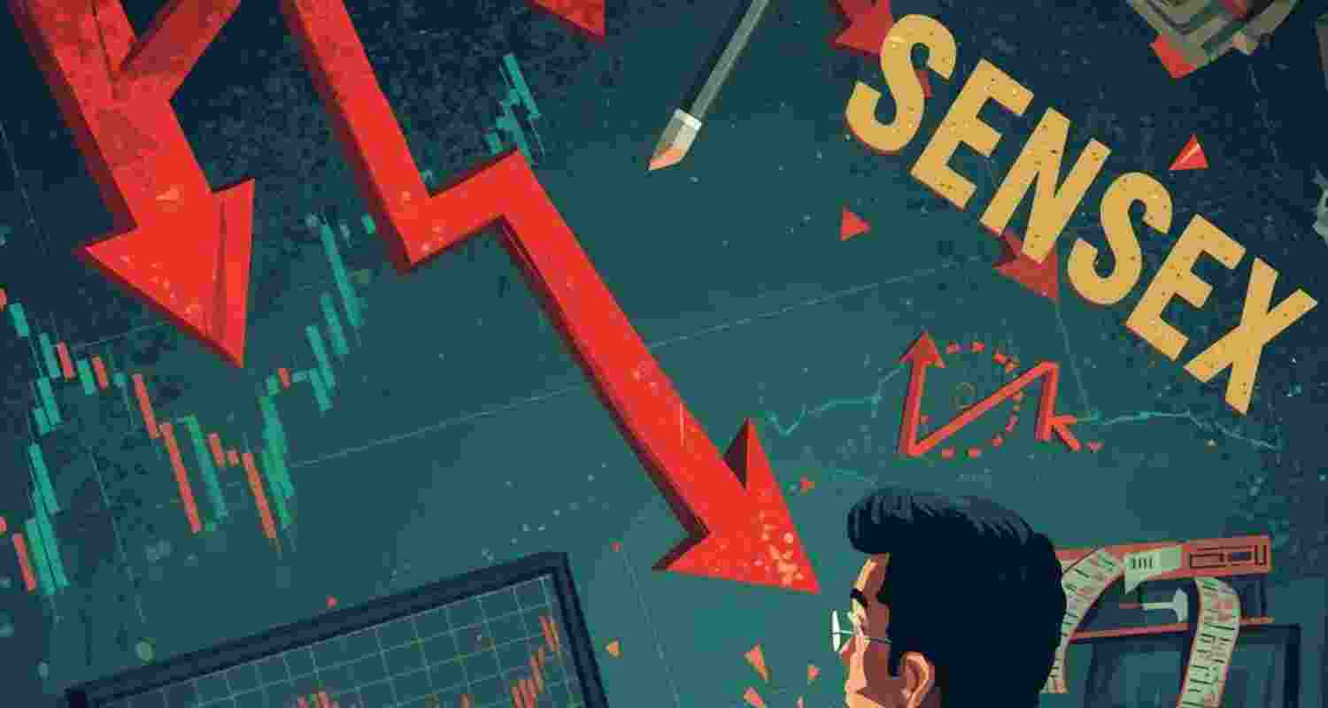 BSE Sensex and Nifty 50 opened lower on Friday amid broad selling in banking, IT and metal stocks, while energy shares gained on the West Asia crisis.