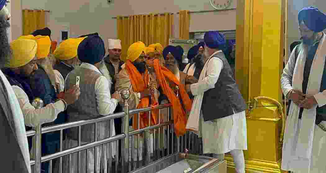 Giani Kuldeep Singh Gargaj assumes charge as jathedar of Takht Sri Kesgarh Sahib in a solemn ceremony at Anandpur Sahib on Monday, receiving ceremonial honours from the ‘Panj Piaras’ and Sikh clergy.