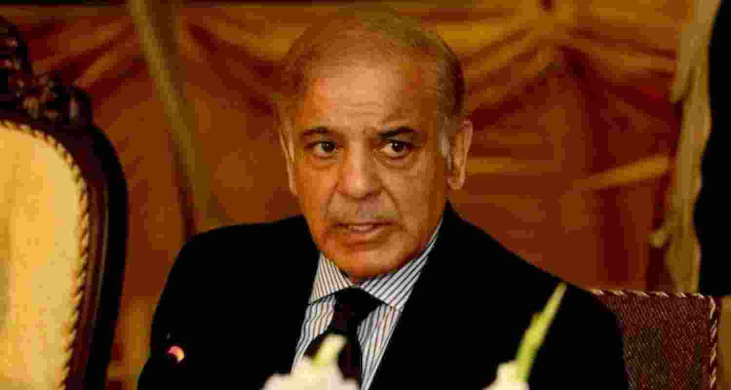Pakistan Prime Minister Shehbaz Sharif.