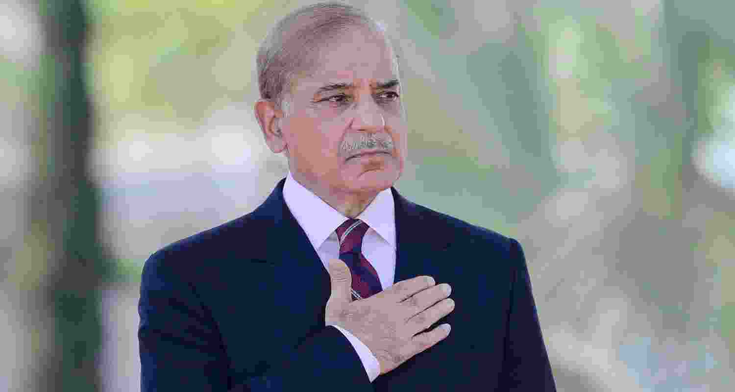 Pakistan's Prime Minister Shehbaz Sharif.