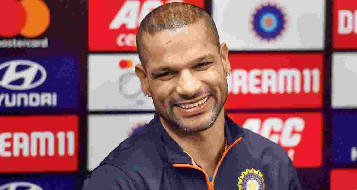 Former India cricketer Shikhar Dhawan.