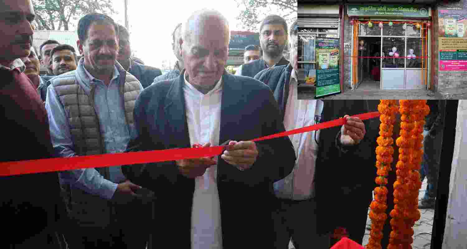 Himachal Pradesh opens a sales centre for natural farming products in Shimla.