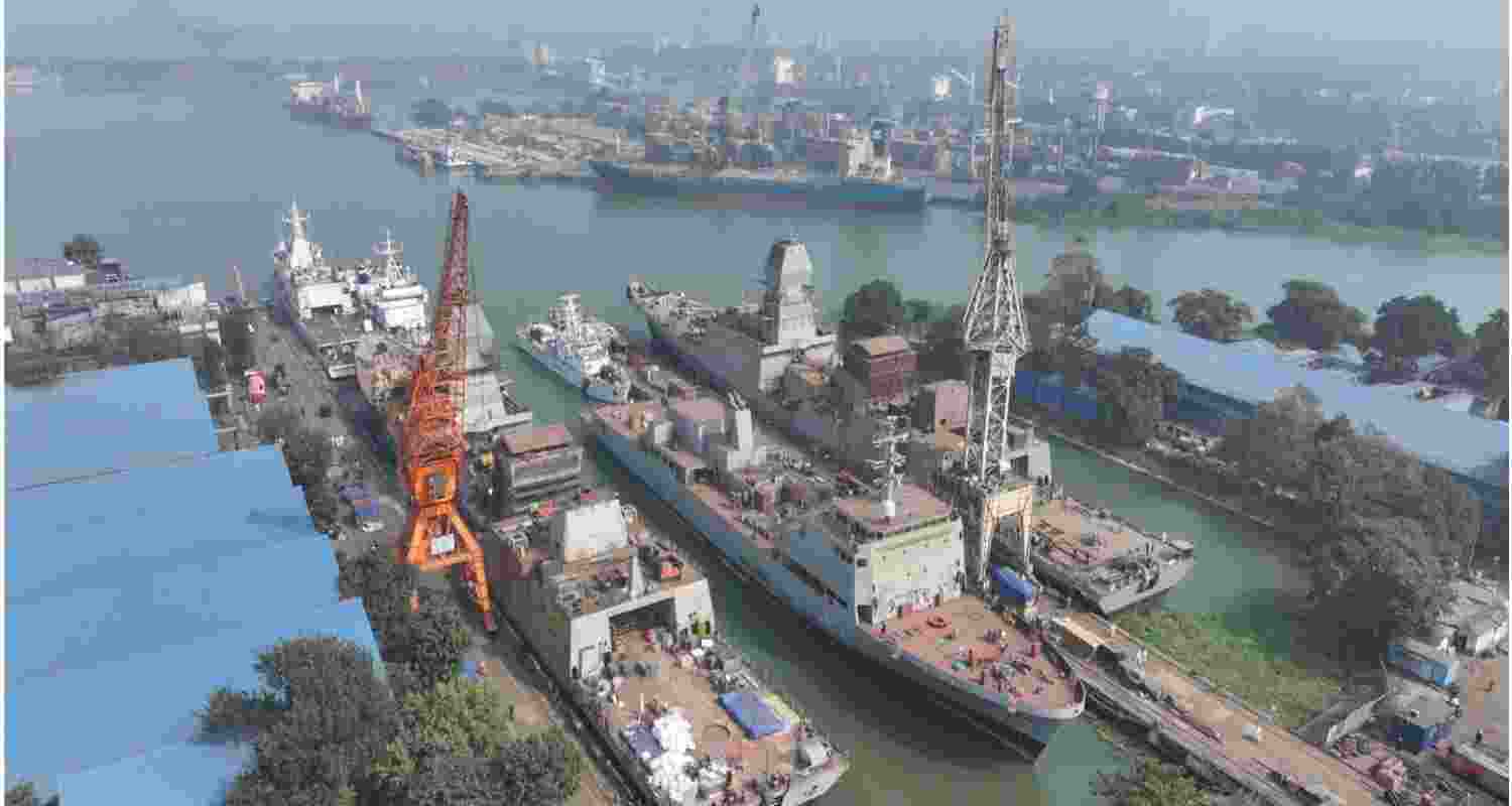 A representative image of a shipyard.