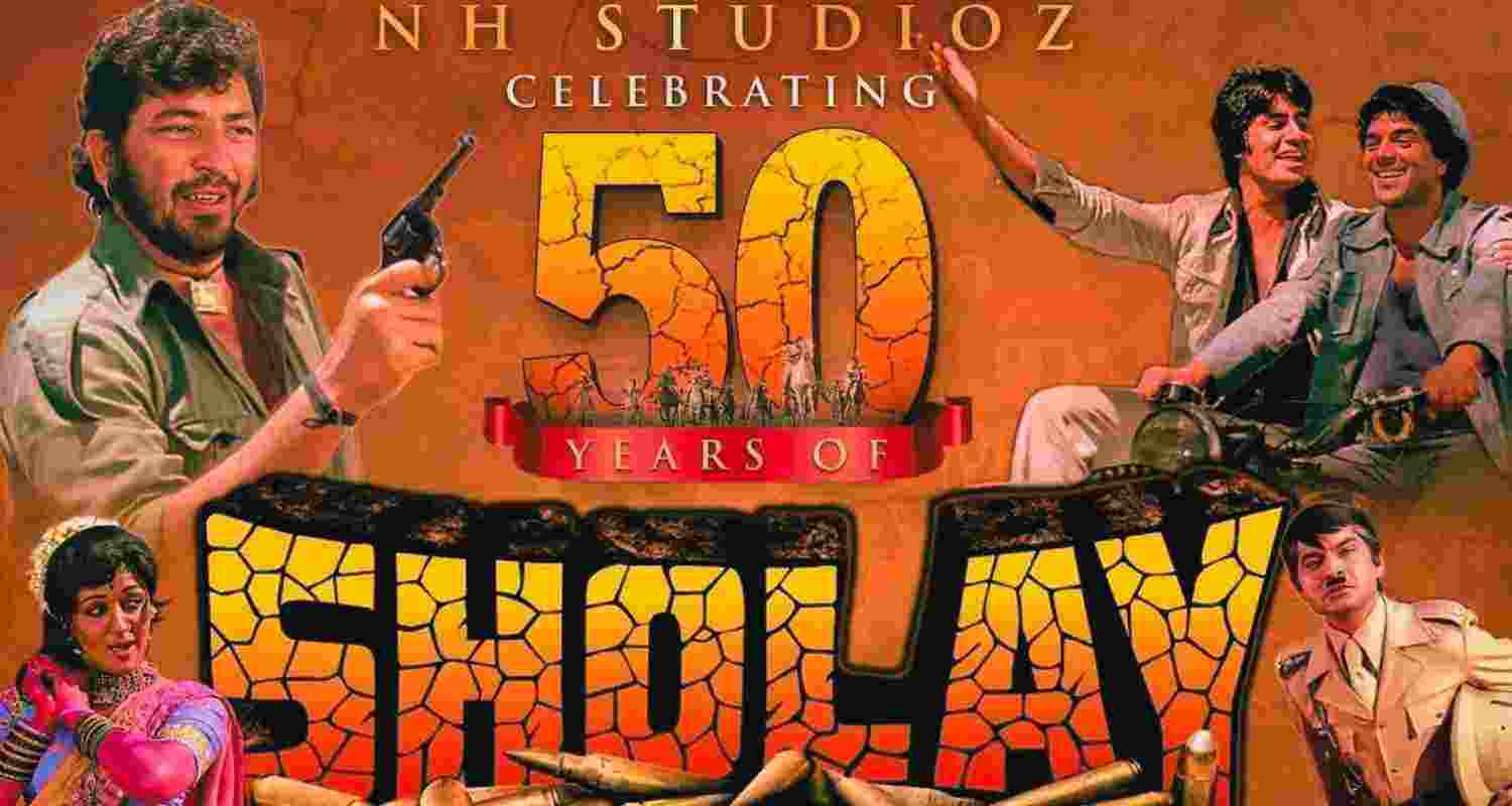 50 years on, film aficionados’ love affair with ‘Sholay’ lingers