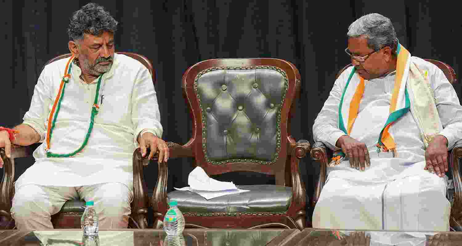 I will remain CM, says Siddaramaiah; Shivakumar toes party line