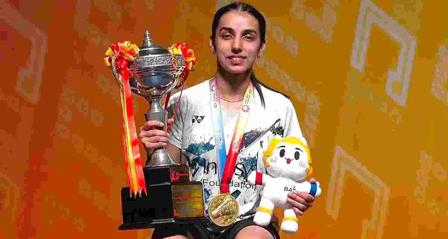 Ranked world No. 63, Devika trains under coach Umendra Rana at the Padukone-Dravid Centre for Sports Excellence in Bengaluru.